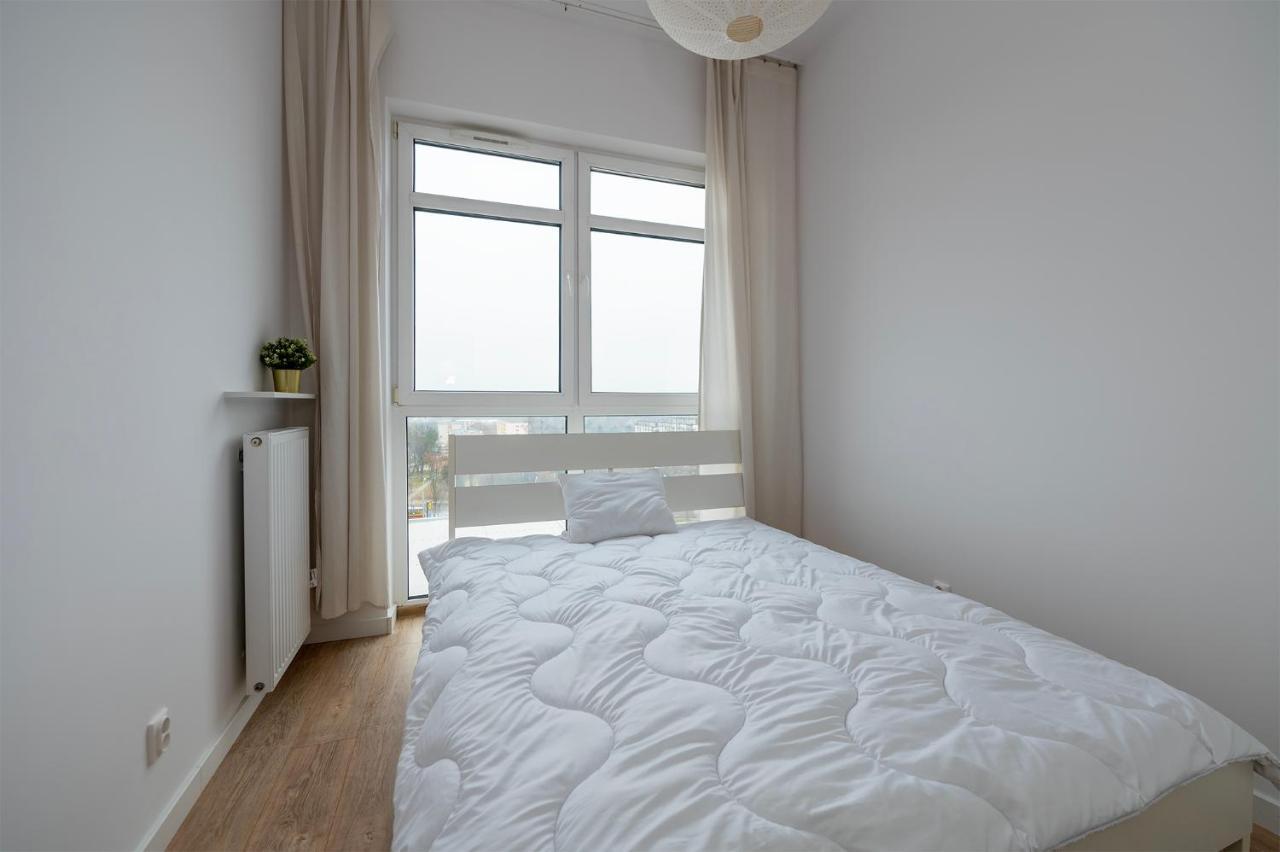 Penthouse With A View Of Lodz & Free Parking Apartment Exterior photo